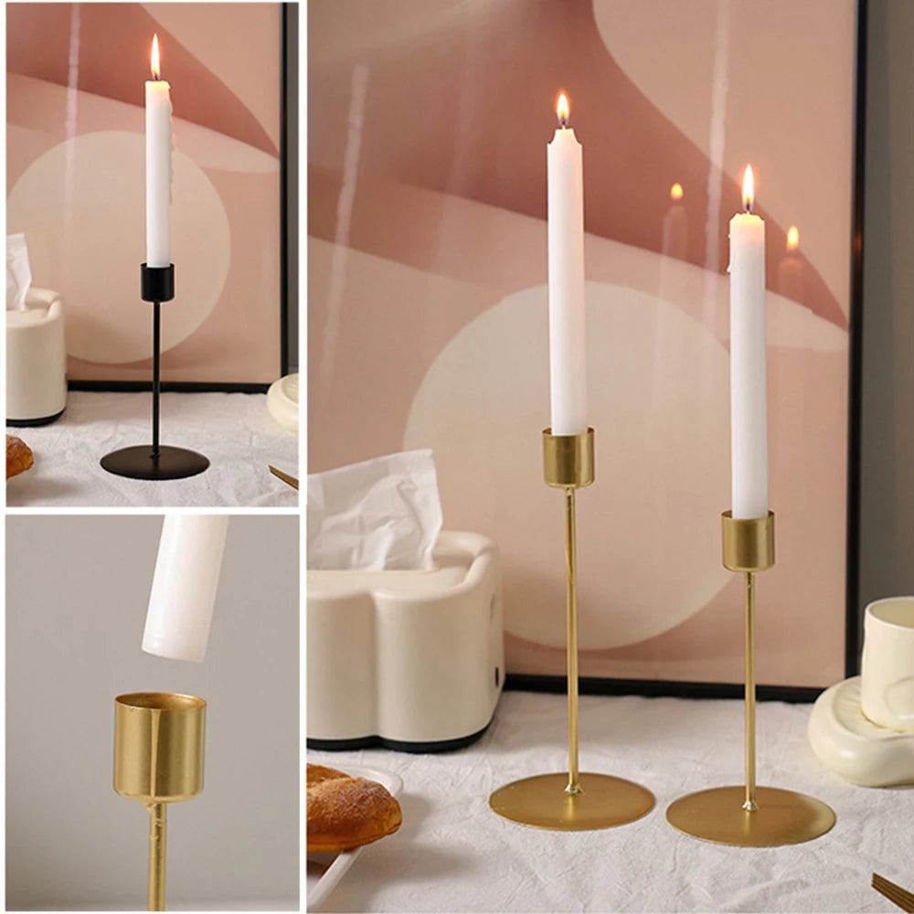 HomelyHue™ Table Decoration Candlestick